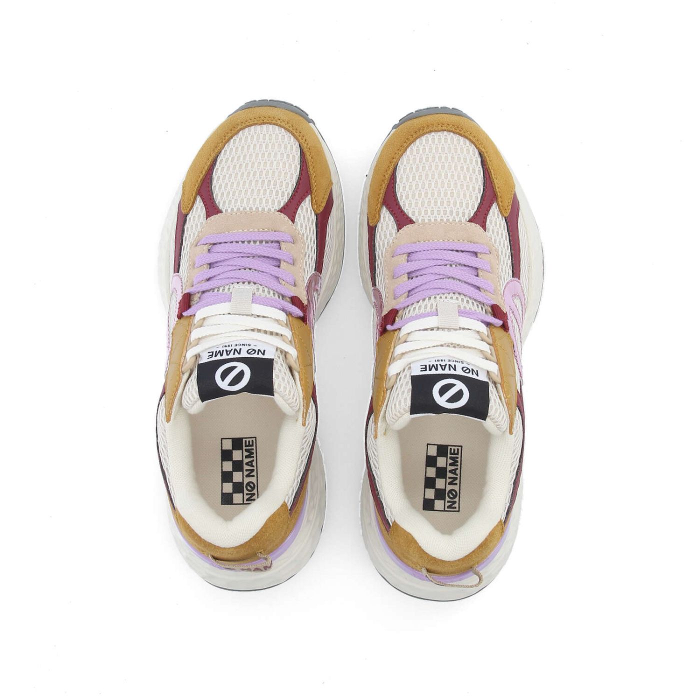 CARTER 2.0 RUNNER W - RETRO/SDE/MAT - BEIGE/OCHRE/BURGUNDY